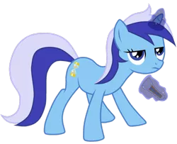 Size: 2716x2207 | Tagged: safe, artist:toutax, derpibooru import, minuette, pony, unicorn, female, high res, image, magic, magic aura, mare, png, solo, toothpaste, vector