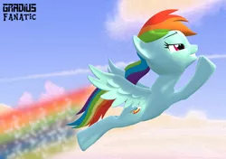 Size: 2720x1920 | Tagged: safe, artist:gradiusfanatic, derpibooru import, rainbow dash, pegasus, pony, 3d, female, flying, image, png, source filmmaker