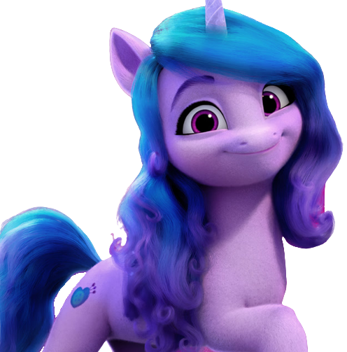 Size: 496x503 | Tagged: safe, derpibooru import, edit, izzy moonbow, pony, unicorn, g5, image, png, simple background, smiling, transparent background