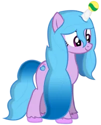Size: 6471x8000 | Tagged: safe, artist:laszlvfx, derpibooru import, izzy moonbow, pony, unicorn, absurd resolution, ball, female, full body, g4, g5, g5 to g4, generation leap, gradient mane, gradient tail, hooves, horn, hornball, image, izzy's tennis ball, long mane, mare, png, show accurate, simple background, smiling, solo, standing, tail, tennis ball, transparent background, unshorn fetlocks, vector