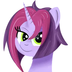 Size: 2000x2000 | Tagged: safe, artist:dafiltafish, derpibooru import, oc, oc:twilight garrison, unicorn, bust, commission, horn, image, png, portrait, profile picture, shading, simple background, solo, transparent background, unicorn oc