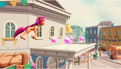 Size: 3840x2176 | Tagged: safe, derpibooru import, official, sunny starscout, g5, image, jpeg, my little pony: a maretime bay adventure, target (store), video game