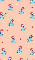 Size: 920x1560 | Tagged: safe, artist:kittyrosie, derpibooru import, rainbow dash, pegasus, pony, :p, cute, dashabetes, female, heart, image, jpeg, looking at you, mare, sample, smiling, smiling at you, stars, tongue out