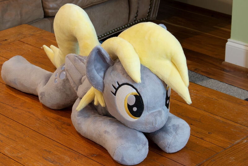 Size: 1280x854 | Tagged: safe, artist:azgchip, derpibooru import, derpy hooves, pegasus, pony, commission, cute, female, image, jpeg, mare, photo, plushie