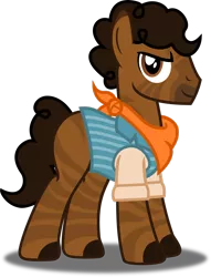 Size: 1920x2508 | Tagged: safe, artist:vector-brony, derpibooru import, ponified, hybrid, pony, zony, image, lenny (red dead redemption), male, png, red dead redemption 2, simple background, solo, transparent background