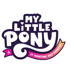 Size: 8000x8000 | Tagged: safe, derpibooru import, official, my little pony: a new generation, 2d, absurd resolution, danish, food, g5, heart, image, localization, logo, my little pony logo, my little pony: a maretime bay adventure, my little pony: a maretime bay adventure logo, my little pony: a new generation logo, no pony, orange, pink, png, ribbon, simple background, stars, transparent background