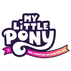 Size: 8000x8000 | Tagged: safe, derpibooru import, official, my little pony: a new generation, 2d, absurd resolution, food, g5, heart, image, localization, logo, my little pony logo, my little pony: a maretime bay adventure, my little pony: a maretime bay adventure logo, my little pony: a new generation logo, no pony, orange, pink, png, portuguese, ribbon, simple background, stars, transparent background