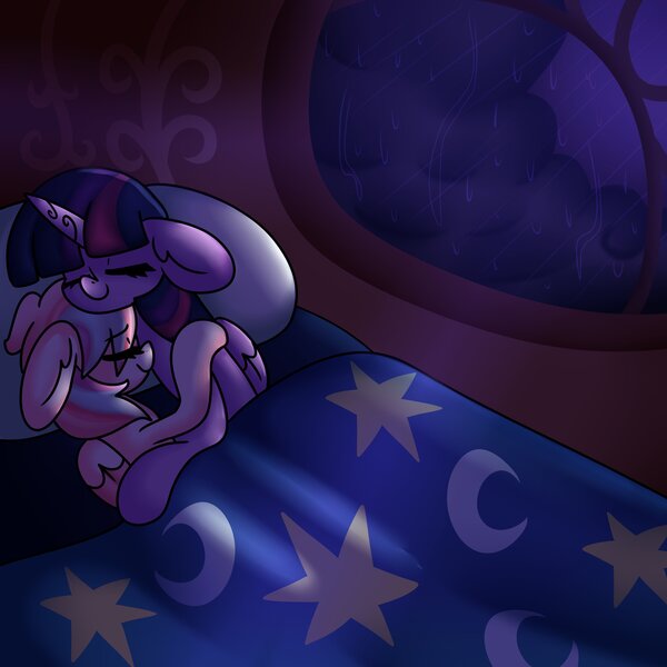 Size: 4096x4096 | Tagged: safe, artist:ladylullabystar, derpibooru import, twilight sparkle, twilight sparkle (alicorn), oc, oc:lullaby star, alicorn, pony, cuddling, image, jpeg, sleeping