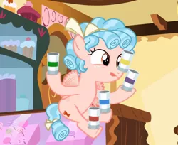 Size: 876x716 | Tagged: safe, derpibooru import, screencap, cozy glow, pony, marks for effort, cozybetes, cute, female, filly, foal, food, image, jpeg, solo, sprinkles