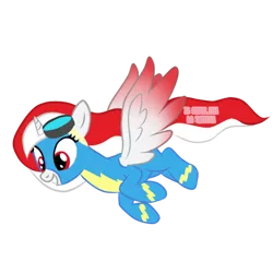 Size: 768x768 | Tagged: safe, artist:twiliysa, derpibooru import, oc, ponified, unofficial characters only, pony, clothes, image, indonesia, nation ponies, png, simple background, solo, transparent background, uniform, wonderbolts uniform