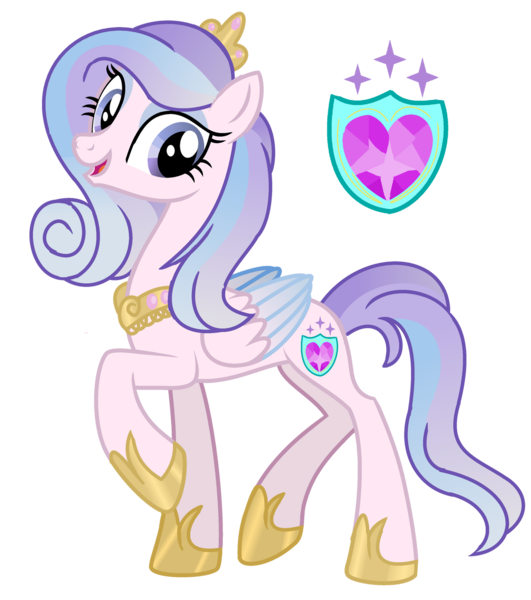 Size: 1280x1446 | Tagged: safe, artist:venomtwt-artistowo, derpibooru import, oc, oc:crystal shield, pegasus, pony, female, image, mare, offspring, parent:princess cadance, parent:shining armor, parents:shiningcadance, png, simple background, solo, transparent background