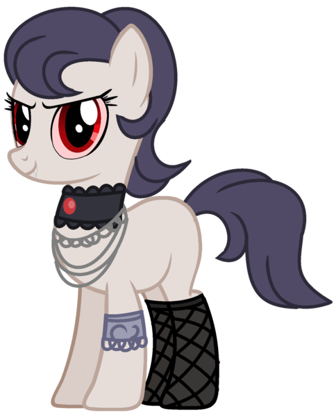 Size: 1280x1587 | Tagged: safe, artist:venomtwt-artistowo, derpibooru import, oc, earth pony, pony, choker, female, image, mare, png, simple background, solo, transparent background