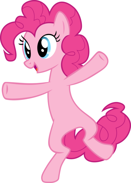 Size: 2074x2892 | Tagged: safe, artist:xxphantomxxx, derpibooru import, pinkie pie, earth pony, pony, .svg available, bipedal, female, high res, image, mare, png, simple background, transparent background, vector