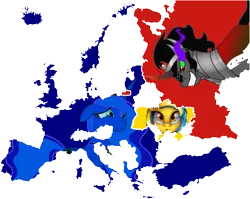 Size: 1275x1014 | Tagged: safe, artist:pacman552, derpibooru import, king sombra, princess luna, oc, oc:ukraine, ponified, pony, current events, europe, image, nation ponies, nato, png, russia, ukraine