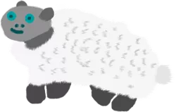 Size: 782x498 | Tagged: safe, artist:polofastter, derpibooru import, oc, oc:sheep, unofficial characters only, sheep, image, png, simple background, solo, transparent background