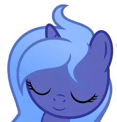 Size: 1331x1390 | Tagged: safe, artist:dassboshit, artist:karmakstylez, derpibooru import, edit, editor:dassboshit, editor:karmakstylez, princess luna, alicorn, original species, pony, cute, female, filly, foal, happy, image, lunabetes, paint.net, png, sleeping, solo, woona, younger