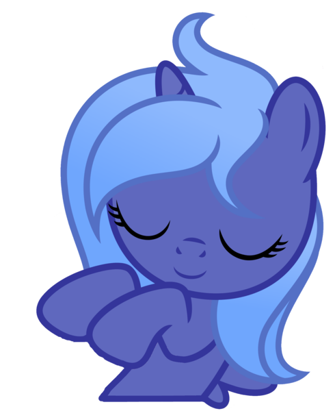 Size: 5000x6125 | Tagged: safe, artist:dassboshit, artist:karmakstylez, derpibooru import, edit, editor:dassboshit, editor:karmakstylez, princess luna, pony, cute, female, filly, foal, happy, image, lunabetes, paint.net, png, simple background, sleeping, solo, transparent background, woona, young, younger