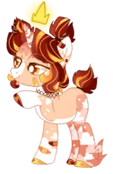 Size: 243x373 | Tagged: safe, artist:goldlines005, derpibooru import, oc, unofficial characters only, pony, unicorn, crown, ear piercing, glasses, hoof polish, horn, image, jewelry, piercing, png, raised hoof, regalia, simple background, solo, transparent background, unicorn oc