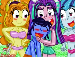 Size: 3900x3000 | Tagged: suggestive, artist:kamikiku, derpibooru import, adagio dazzle, aria blaze, sonata dusk, equestria girls, legend of everfree, bikini, clothes, image, jpeg, swimsuit, the dazzlings