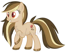Size: 1600x1280 | Tagged: safe, artist:ipandacakes, derpibooru import, oc, earth pony, pony, female, image, mare, offspring, parent:applejack, parent:doctor whooves, png, simple background, solo, transparent background