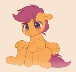 Size: 759x720 | Tagged: safe, artist:higgly-chan, derpibooru import, scootaloo, pegasus, pony, crying, female, filly, foal, image, png, sad, solo