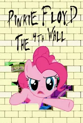 Size: 580x856 | Tagged: safe, artist:dan232323, derpibooru import, pinkie pie, pony, female, image, jpeg, parody, pink floyd, the wall