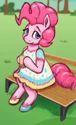 Size: 2000x3260 | Tagged: safe, artist:dummyhorse, derpibooru import, pinkie pie, earth pony, pony, semi-anthro, bubble tea, image, png