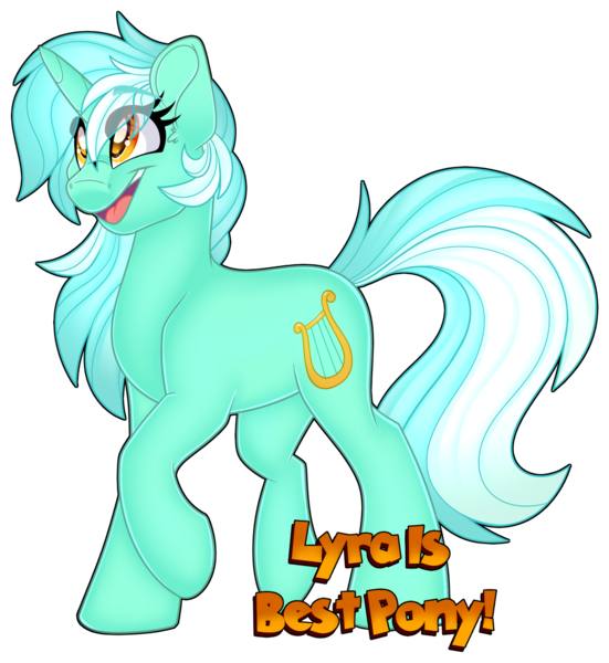 Size: 1280x1394 | Tagged: safe, artist:missbramblemele, derpibooru import, lyra heartstrings, pony, best pony, image, png, simple background, solo, transparent background