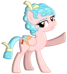 Size: 7262x8000 | Tagged: safe, artist:laszlvfx, derpibooru import, cozy glow, pegasus, pony, absurd resolution, base used, cutie mark, female, image, looking left, older, older cozy glow, png, raised hoof, simple background, solo, transparent background