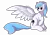 Size: 4960x3508 | Tagged: safe, artist:aelflonra, derpibooru import, oc, oc:starburn, unofficial characters only, pegasus, pony, :p, female, image, large wings, looking at you, mare, png, raised hoof, signature, simple background, sitting, solo, spread wings, tongue out, transparent background, wings