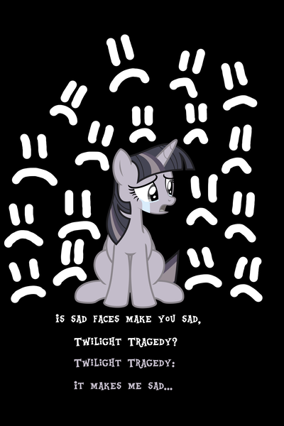 Size: 2000x3000 | Tagged: safe, artist:wardex101, derpibooru import, twilight sparkle, twilight sparkle (alicorn), alicorn, crying, depressed, discorded, discorded twilight, image, png, sad, sad face, text, twilight tragedy