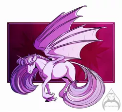 Size: 2500x2300 | Tagged: safe, artist:will-owl-the-wisp, derpibooru import, twilight sparkle, twilight sparkle (alicorn), alicorn, bat pony, bat pony alicorn, pony, bat ponified, bat wings, corrupted, female, high res, hoof fluff, horn, image, jpeg, long feather, mare, missing cutie mark, race swap, solo, twibat, wings