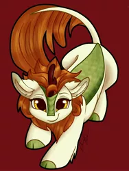 Size: 3000x4000 | Tagged: safe, artist:gleamydreams, derpibooru import, autumn blaze, kirin, awwtumn blaze, cute, female, image, jpeg, solo