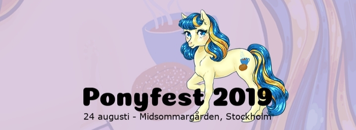 Size: 720x264 | Tagged: artist needed, safe, derpibooru import, oc, oc:inga, unofficial characters only, 2019, image, jpeg, mascot, ponyfest (sweden), sweden