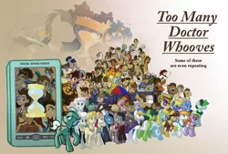 Size: 1024x692 | Tagged: safe, artist:fhoenox, derpibooru import, doctor whooves, time turner, doctor whooves and assistant, equestria girls, crossover, cutie mark, docs in a box, doctor who, doctor whooves adventures, hourglass, image, in a box, jpeg, phone, silhouette, tardis, the 25 doctors, umbrella