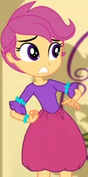 Size: 1920x3835 | Tagged: safe, derpibooru import, screencap, scootaloo, a photo booth story, eqg summertime shorts, equestria girls, cropped, fall formal outfits, female, image, jpeg, solo