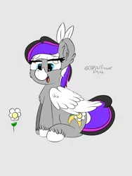 Size: 1536x2048 | Tagged: safe, artist:lunastaralight, derpibooru import, oc, pegasus, my little pony: a new generation, digital art, flower, g5, image, png