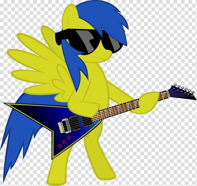 Size: 800x754 | Tagged: artist needed, safe, derpibooru import, oc, unofficial characters only, pegasus, pony, bipedal, blue mane, blue tail, checkered background, electric guitar, frown, full body, guitar, hoof hold, hooves, image, jpeg, musical instrument, pegasus oc, solo, spread wings, standing, sunglasses, tail, wings