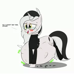 Size: 3000x3000 | Tagged: suggestive, artist:bestponies, derpibooru import, oc, unofficial characters only, pony, unicorn, belly, belly bumps, big belly, blushing, clothes, cutie mark, dialogue, digestion, female, female pred, female predator, fetish, glasses, horn, image, jpeg, kicking, mare pred, multiple prey, offscreen character, open mouth, open smile, oral vore, same size vore, smiling, socks, solo, stomach noise, struggling, sweat, sweater, tight bulge, torn clothes, unicorn oc, unknown prey, vore, yellow eyes