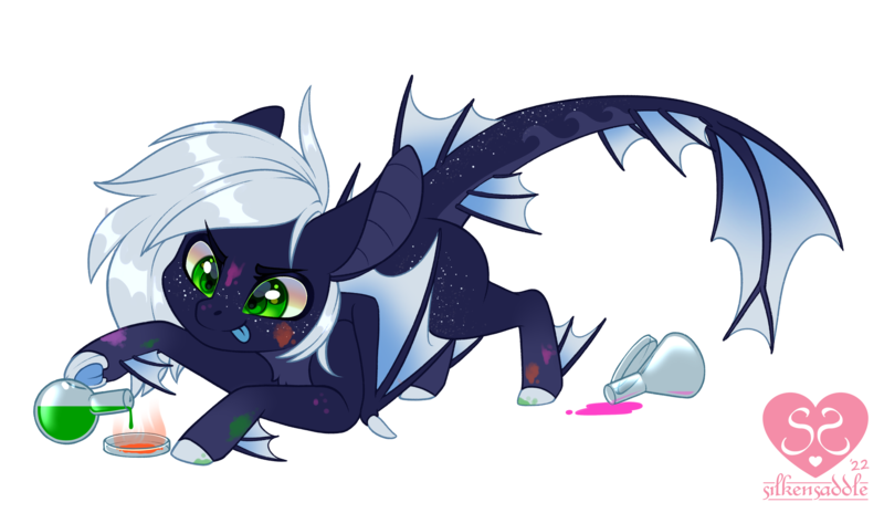 Size: 2481x1439 | Tagged: safe, artist:silkensaddle, derpibooru import, pony, foal, image, png