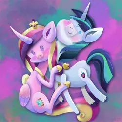 Size: 2048x2048 | Tagged: safe, artist:catscratchpaper, derpibooru import, princess cadance, shining armor, alicorn, pony, unicorn, blushing, duo, female, image, jpeg, male, misleading thumbnail, straight