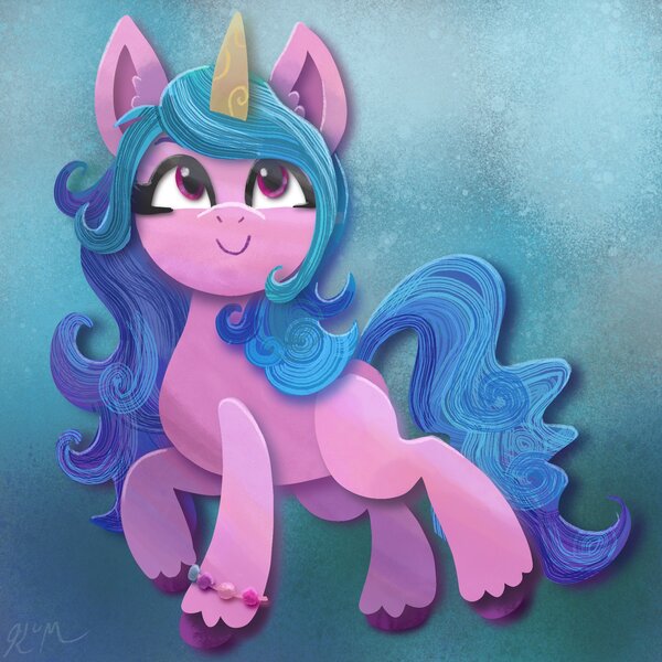 Size: 2048x2048 | Tagged: safe, artist:catscratchpaper, derpibooru import, izzy moonbow, pony, unicorn, female, g5, image, jpeg, solo