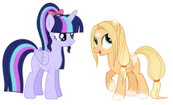 Size: 1280x779 | Tagged: safe, artist:cindydreamlight, derpibooru import, oc, unofficial characters only, alicorn, pegasus, pony, female, image, mare, png, simple background, transparent background