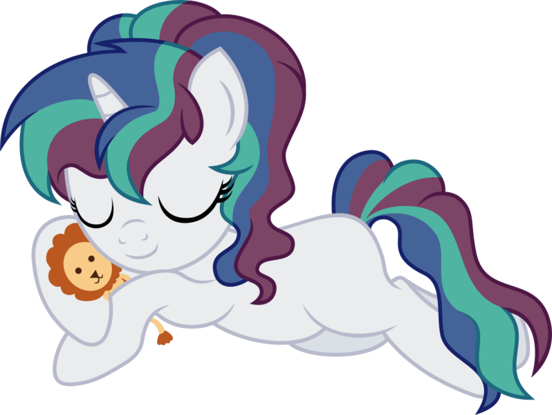 Size: 1105x831 | Tagged: safe, artist:littlejurnalina, derpibooru import, oc, pony, unicorn, female, image, mare, plushie, png, simple background, sleeping, solo, transparent background