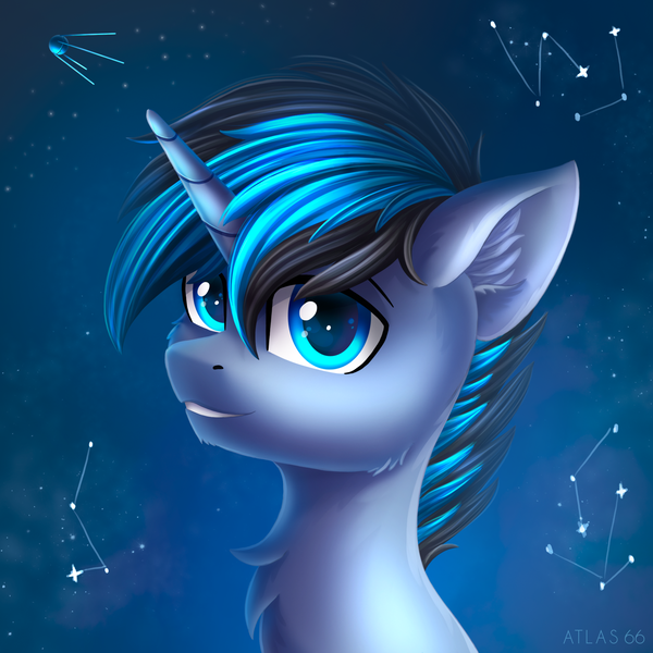 Size: 2000x2000 | Tagged: safe, artist:atlas-66, derpibooru import, oc, oc:solar gizmo, unofficial characters only, pony, unicorn, image, male, png, solo, stallion