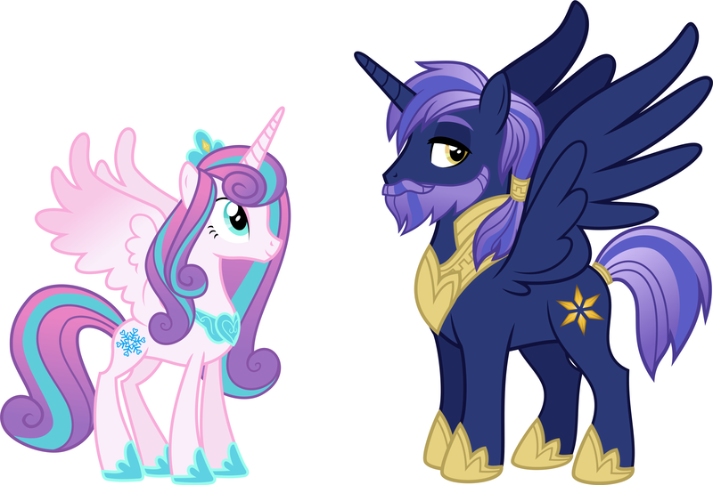 Size: 3156x2151 | Tagged: safe, artist:shakespearicles, artist:whalepornoz, derpibooru import, princess flurry heart, oc, oc:prince nova sparkle, alicorn, pony, fanfic:cat's cradle, alicorn oc, beard, brother, brother and sister, cousins, cute, cutie mark, eyebrows, eyelashes, eyes open, facial hair, family, female, goatee, half-brother, half-cousins, half-siblings, half-sister, heart, high res, hoof shoes, horn, image, jewelry, male, mare, moustache, nostrils, offspring, parent:shining armor, parent:twilight sparkle, parents:shining sparkle, png, ponytail, prince, princess, product of incest, product of sparklecest, regalia, royalty, shakespearicles, show accurate, siblings, simple background, sister, smiling, stallion, stars, wall of tags, white background, wings