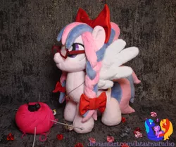 Size: 2746x2304 | Tagged: safe, artist:1stastrastudio, derpibooru import, oc, oc:cherry blossom, pegasus, pony, female, image, irl, jpeg, mare, photo, plushie, solo