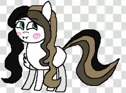 Size: 615x456 | Tagged: artist needed, safe, derpibooru import, oc, oc:chocolate fudge, unofficial characters only, bat pony, pony, checkered background, chest fluff, image, png, solo