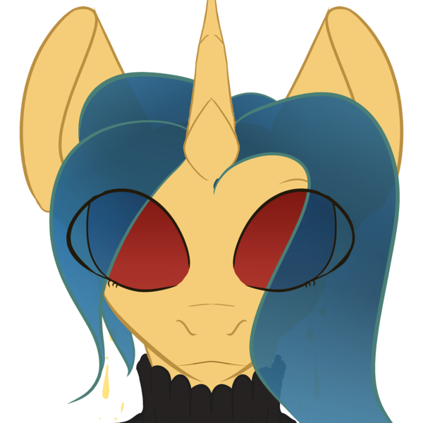 Size: 3096x3096 | Tagged: safe, artist:watashiao, derpibooru import, oc, oc:watashiao, unofficial characters only, pony, unicorn, dripping eyes, ears up, image, looking at you, male, png, simple background, solo, stallion, transparent background