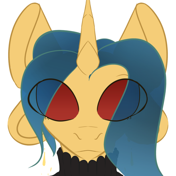 Size: 3096x3096 | Tagged: safe, artist:watashiao, derpibooru import, oc, oc:watashiao, unofficial characters only, pony, unicorn, dripping eyes, ears up, floppy ears, image, looking at you, male, png, simple background, solo, stallion, transparent background